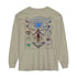 Awaken Your True Self (Back design) - Unisex Garment-dyed Long Sleeve T-Shirt
